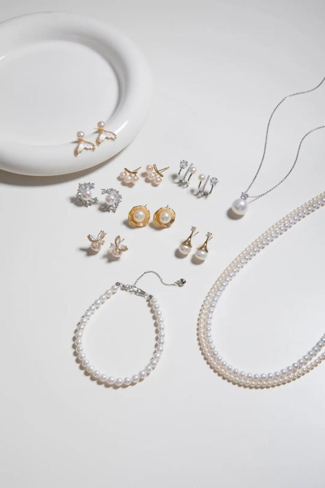 YA珍珠、6A级耳钉299元起~买2再送1！开元棋牌花小钱戴出千元珠光爱迪生珍珠、AKO(图7)